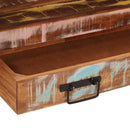 Make-upbord skab Flerfarvet 71 x 33 x 58 cm Solid genbrugs træ