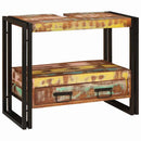 Make-upbord skab Flerfarvet 71 x 33 x 58 cm Solid genbrugs træ