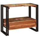 Make-upbord skab Flerfarvet 71 x 33 x 58 cm Solid genbrugs træ