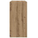 skænk 102x37x75,5 cm konstrueret træ kunsteg