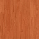 seng med reol uden madras 180x200 cm massivt træ gyldenbrun