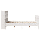 sengeramme uden madras 160x200 cm massivt fyrretræ hvid