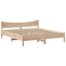 sengeramme uden madras 180x200 cm massivt fyrretræ