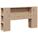 sengeramme uden madras 135x190 cm massivt fyrretræ hvid