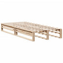 seng med reol uden madras 90x190 cm massivt fyrretræ