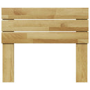 sengegavl 90 cm massivt træ eg