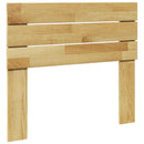 sengegavl 100 cm massivt træ eg