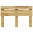 sengegavl 120 cm massivt træ eg