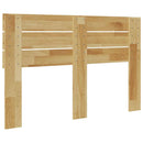 sengegavl 120 cm massivt træ eg