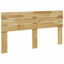 sengegavl 140 cm massivt træ eg