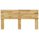 sengegavl 140 cm massivt træ eg