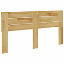 sengegavl 140 cm massivt træ eg