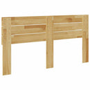 sengegavl 150 cm massivt træ eg