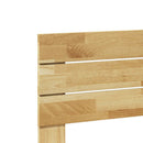 sengegavl 180 cm massivt træ eg
