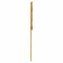 hovedgærde 80 cm massivt egetræ