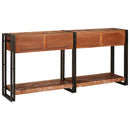 Konsolborde med skuffe 2 pcs Flerfarvet 161 x 33 x 75 cm