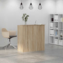receptionsdisk Sonoma eg 100x50x103,5 cm konstrueret træ