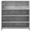 receptionsskranke 100x50x103,5 cm konstrueret træ beton grå