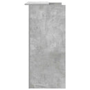 receptionsskranke 100x50x103,5 cm konstrueret træ beton grå