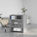receptionsskranke grå sonoma 100x50x103,5 cm konstrueret træ