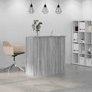 receptionsskranke grå sonoma 100x50x103,5 cm konstrueret træ