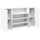 receptionsdisk hvid 180x50x103,5 cm konstrueret træ