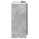 receptionsskranke 180x50x103,5 cm konstrueret træ beton grå