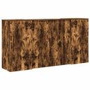 receptionsskranke 200x50x103,5 cm røget egetræsfarve
