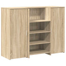receptionsskranke 135x50x103,5 cm konstrueret træ sonoma-eg