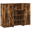 receptionsskranke 135x50x103,5 cm røget egetræsfarve