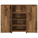 receptionsskranke 135x50x103,5 cm konstrueret træ antikt træ