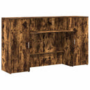 receptionsskranke 180x50x103,5 cm konstrueret træ