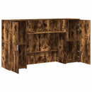 receptionsskranke 180x50x103,5 cm konstrueret træ