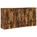 receptionsskranke 200x50x103,5 cm røget egetræsfarve