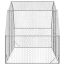 hønsegård 2,5x2x2,25 m galvaniseret stål
