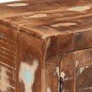 sengebord 40x32x46 cm massivt genbrugstræ