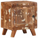 sengeborde 2 stk. 40x32x46 cm massivt genbrugstræ