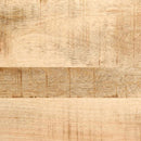 konsolbord 90x32x75 cm massivt ru mangotræ