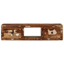 væghængt tv-skab 100x32x25 cm massivt genbrugstræ