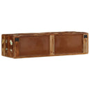 væghængt tv-skab 100x32x25 cm massivt genbrugstræ