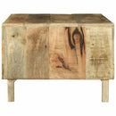 Sofabord Brun 90 x 50 x 35 cm Massivt mangotræ