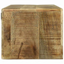 TV-skab Brun 80 x 30 x 25 cm Massivt mangotræ