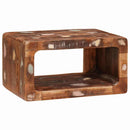 Sengebord 2 pcs Brun 45 x 30 x 24 cm Solid genbrugs træ