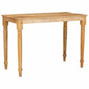 Sofabord Brun 110 x 55 x 77 cm Massivt mangotræ