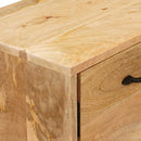 TV-borde med skuffe Brun 110 x 30 x 46 cm Massivt mangotræ