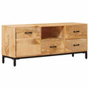 TV-borde med skuffe Brun 110 x 30 x 46 cm Massivt mangotræ
