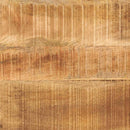 Sofabord Brun og sort 110 x 55 x 35 cm Massivt mangotræ
