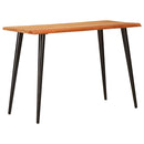 Spiseborde Brun og sort 110 x 55 x 78 cm Massivt mangotræ