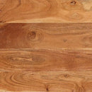 Spiseborde Brun og sort 110 x 55 x 78 cm Massivt mangotræ