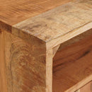 Opbevaringsskabe med dør Brun 110 x 30 x 45 cm Massivt mangotræ